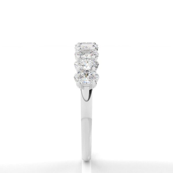 Elegant Half-Eternity Diamond Ring – Classic & Timeless - Image 2