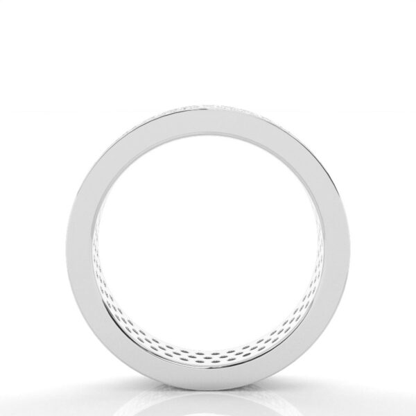 Luxurious Pave-Set Diamond Eternity Ring in 925 Sterling Silver - Image 2