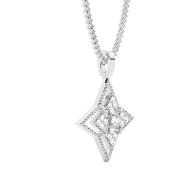 Luxury Diamond Star Pendant – A Symbol of Elegance and Brilliance - Image 2