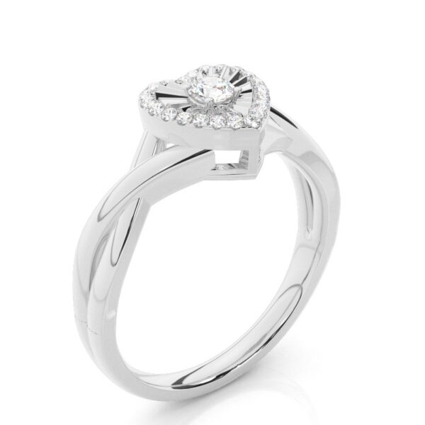 Heart-Shaped Diamond Ring – A Symbol of Love & Elegance