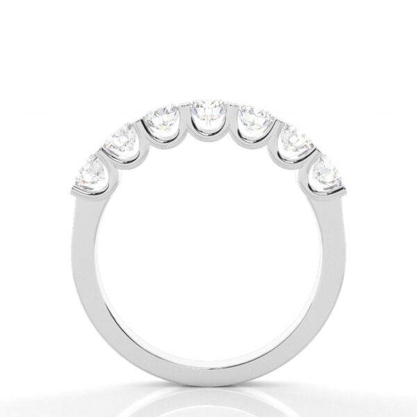 Elegant Seven-Stone Anniversary Band – Classic & Timeless - Image 3