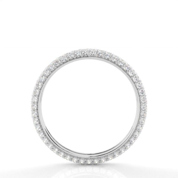 Luxury Full Eternity Diamond Band – Timeless Elegance - Image 3