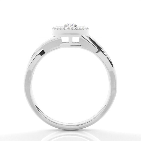 Heart-Shaped Diamond Ring – A Symbol of Love & Elegance - Image 4