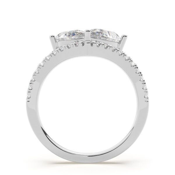 Sweetheart Diamond Engagement Ring - Image 4
