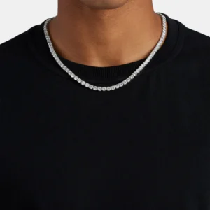 Iced Tennis Chain – A Timeless Classic with Maximum Shine