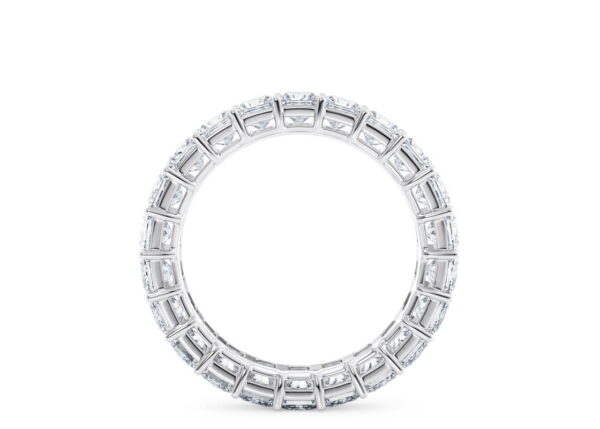 Princess-Cut Diamond Eternity Band  – Timeless Sparkle - Image 2