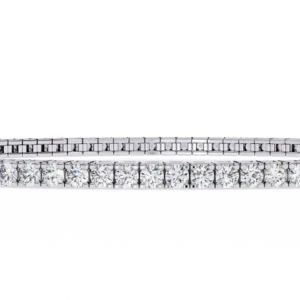 1.92 Carat Round Cut Diamond Tennis Bracelet in White Gold
