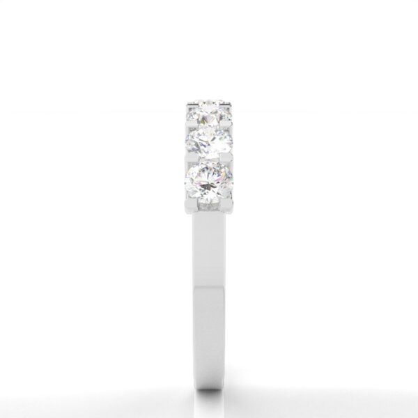 Elegant Seven-Stone Anniversary Band – Classic & Timeless - Image 4