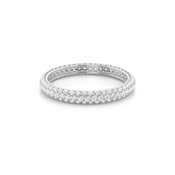 Luxury Full Eternity Diamond Band – Timeless Elegance - Image 4