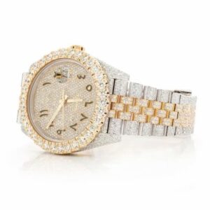 Luxury Customized Hip Hop Fully Iced Out Lab-Grown Diamond Watch – Unmatched Brilliance & Style
