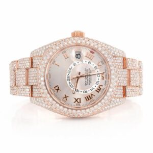 Rolex Oyster Perpetual Sky-Dweller | Rose Tone Diamond Watch
