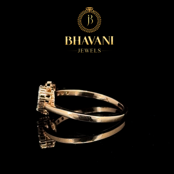 Hexagon Shape Moissanite Eternity Band – Timeless Sparkle & Elegance - Image 2