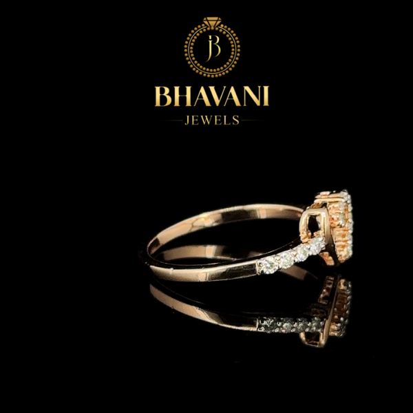 Hexagon Shape Moissanite Eternity Band – Timeless Sparkle & Elegance - Image 3