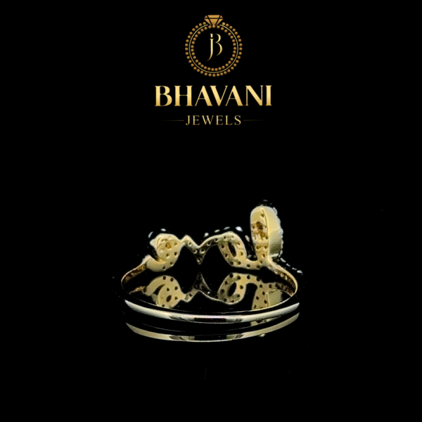 Diamond "Love" Ring – A Sparkling Symbol of Romance - Image 4