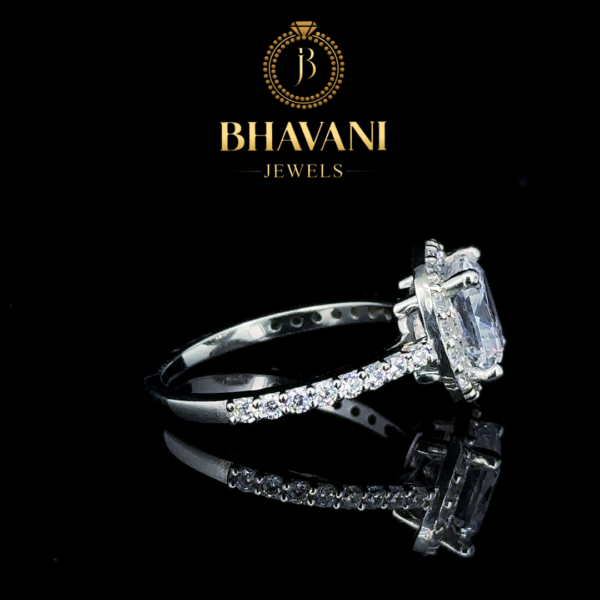 Cushion-Cut Diamond Halo Ring – A Statement of Timeless Love - Image 4