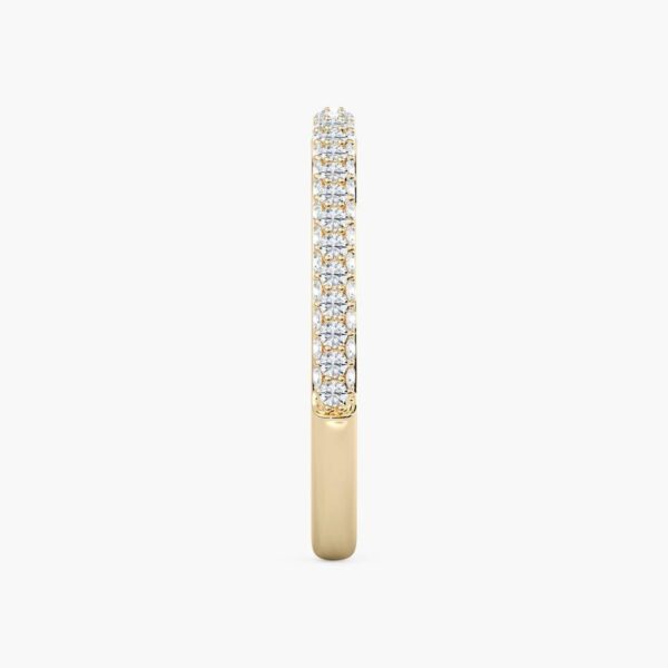 Moissanite Silver Eternity Ring – Timeless Sparkle & Elegance - Image 3