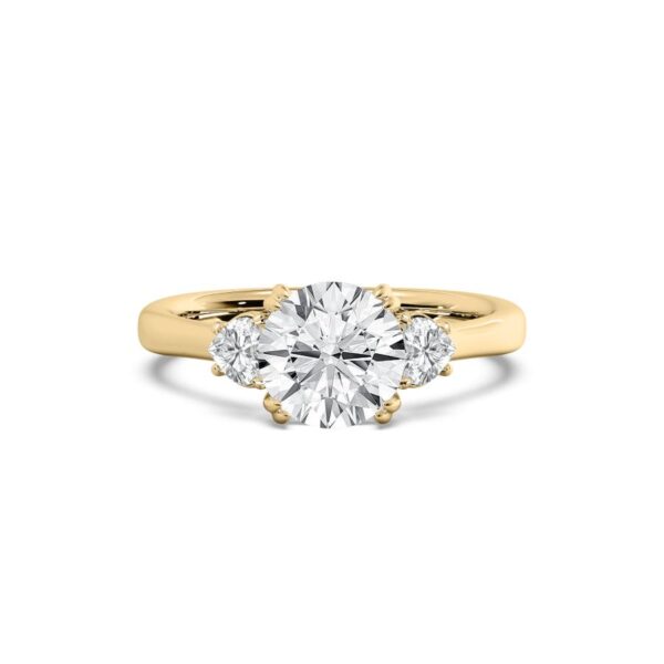 Exquisite Heart-Shaped Diamond Ring in 925 Silver – Symbol of Love - Image 2