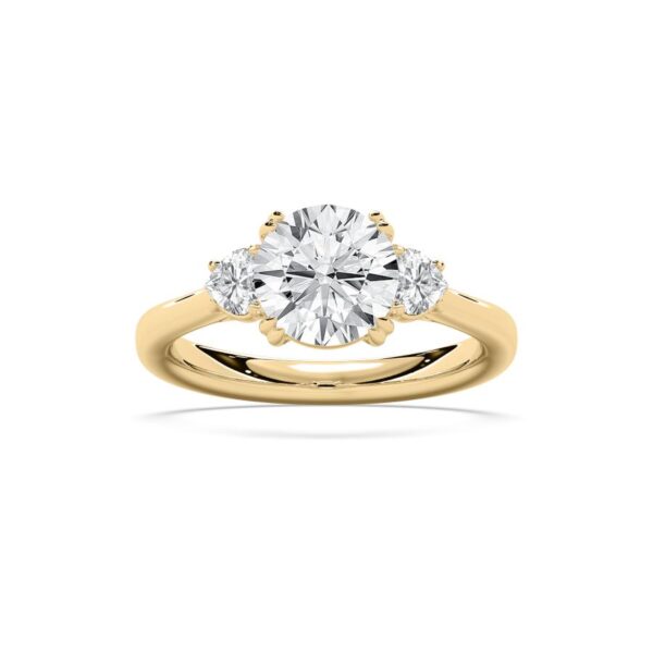 Exquisite Heart-Shaped Diamond Ring in 925 Silver – Symbol of Love