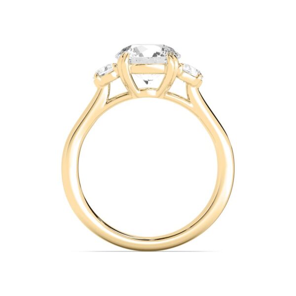 Exquisite Heart-Shaped Diamond Ring in 925 Silver – Symbol of Love - Image 4